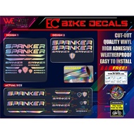 WECAST Spanker Bike Frame Decals Sticker for Mountain Bike and Road Bike