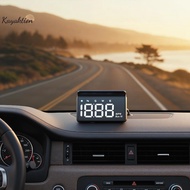 Kayaktion W3 GPS Car Head Up Display Fast GPS Connection Smooth Speed Display No Speed Jumps for Dai