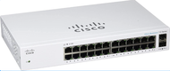 Cisco CBS110-24T-EU Unmanaged Switch 24 Ports 10/100/1000 Mbps + 2 SFP