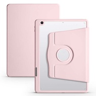 Rotary stand case with pencil slot for iPad 9 8 7 transparent anti-crack cover iPad 9th 8th 7th generation 10.2 inch holder