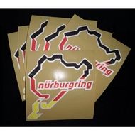 (Reflective)Nurburgring Logo Sticker Car&amp;Motor