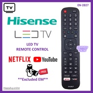 Hisense Smart LED TV Remote Control EN2B27 Smart Youtube Netflix Remote TV Hisense