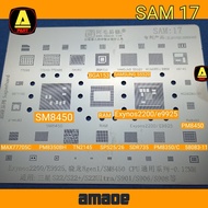 AMAOE SAM PLATE: 17 BGA CPU MOLD SM8450 EXYNOS2200 ORIGINAL E9925 PM8450