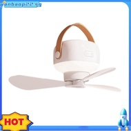 Rechargeable LED Ceiling Fan 7200mAh Portable Electric Fan with Remote Control Home Outdoor Camping 