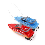 Kids Remote Control Speed Boat Toys Children RC Boat Permainan Bot Kanak-Kanak Alat Kawalan Jauh RC Speed Boat Gift Kids Mini RC Boat 2.4GHz 4 Channels High Speed Racing Boat Toy Electric Boat Toy  Kids RC Boat Children Remote Control Boat Bot Mainan