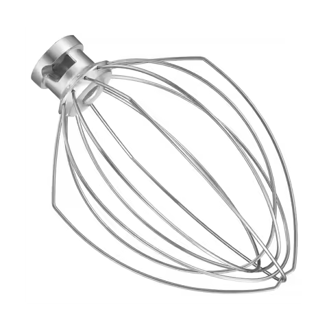 Wire Whip for Kitchenaid Stand Mixer 5QT Lift and 6QT, Whisk Attachment, Stainless Steel Egg Cream S
