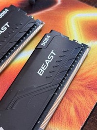 (DDR4) Kingston Fury BEAST 32GB(16GBx2)DDR43200MHz Black