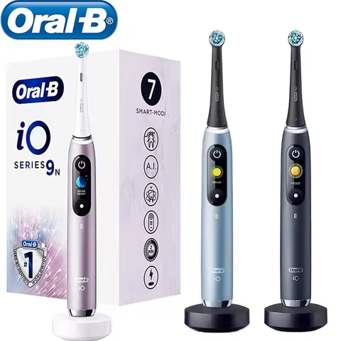 Oral-B Electric Toothbrush Oral B iO Series 9 Electric Toothbrush with 1 Replacement Brush Head 1 tr