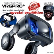 (SG STOCK) VR Headset 3D Glasses Virtual Reality Headset VR Goggles for Movie Video Game