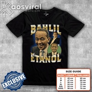 Bahlil Etanol Parody T-Shirt - Cute Viral Men's Distro Meme Shirt Wanita [KAOSVIRALDOTCOM] - Cotton 