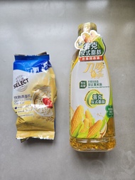 刀嘜 Knife 非基因改造 醇正粟米油 + SELECT 即食燕麥片