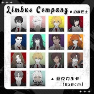 Limbus Pany Border Prison Bus Company Merchandise Ishmael Liangxiu Suitcase Acrylic Card Collection