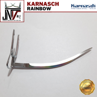 1 PIECE JNV Tari Karnasch Semi-slasher Rainbow/Gold/Silver Tari Knives | Tari for Gamefowl Rooster |
