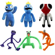 30cm Ro-blox Rainbow Friends Plush Toy Cartoon Game Character Doll Kawaii Blue Monster Soft Stuffed