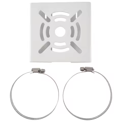 A15u-Universal Vertical Pole Mount Adapter, With 2 Loops, Wall Mounting Loop Bracket
