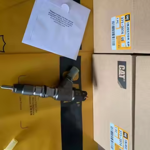 The Caterpillar C7.1 engine's fuel injectors for the models E320D2, E323D2, and E329D2 are numbered 