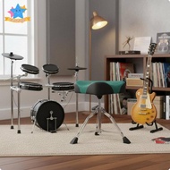 [Edstars] Saddle Drum Throne Tripod Base Height Adjustable Drum Pneumatic Swivel