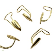 HAN 5Pieces Comfortable Nail Rings Exaggerated Fashion Rings Nail Tip Rings
