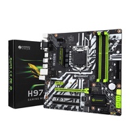 Huananzhi H97-Zd3 Motherboard For Intel H97 Z97 Lga 1150 Non-Ecc/Reg Ddr3 1600Mhz 32Gb M.2 Nvme Ngff