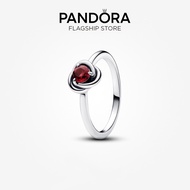 Pandora July Birthstone Eternity Circle Ring