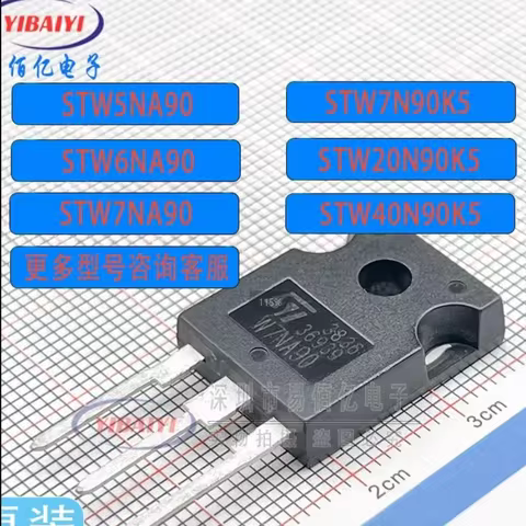 STW5NA90 STW6NA90 STW7NA90 STW6N90K5 STW7N90K5 STW20N90K5 STW21N90K5 STW40N90K5 TO-247 IGBT MOSFET