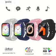 K89 smartwatch 1.68นิ้วสมาร์ทวอชสำหรับเล่นกีฬา, นาฬิกาอัจฉริยะหน้าจอ LCD นาฬิกาเทรนด์แฟชั่นสำหรับผู้หญิง