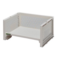 日本製 e-RACK 363W x 288D x 183Hmm 塑膠架 - 米色