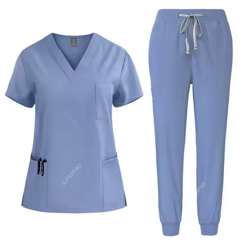 Nurse Uniform Woman Hospital Doctor Men's Medical Sweatshirt Nursing Pants Unisex Workshop Uniforms 