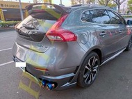 ☆HH西岸國際☆VOLVO V40 GT款 碳纖維 CARBON 尾翼