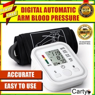 Easy to Use BP Monitor! Blood Pressure Monitor Original Portable Digital Upper Arm Blood Pressure Pulse Monitor BP Health Care Tonometer Meter Sphygmomanometer Portable Blood Pressure Monitor BP Machine Digital BP Accurate Machine