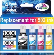 502 Ink Refill Bottles ET-2850 ET-3850 ET-15000 Compatible with Eoson 502 Ink ET-4850 ET 2850 ET 385