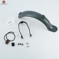 3 Pcs Compatible with M365/M365 Pro Scooter Rear Fender Kit with Rear Mudguard Bracket and Rear Brak