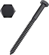 1/2 x 4-1/2" Hex Head Lag Screws Bolts for Wood Timber, 304 Stainless Steel 18-8, Heavy Duty Lag Bol