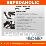 Spesial Sepeda Gunung Mtb Shadow Bone 27.5" 29" Carbon 12 Speed Deore