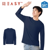 GQ Easy เสื้อยูวี คอกลม แขนยาว สีกรม ของแท้ 💯%