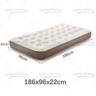 Kasur Angin Queen Biru [203cm x 180cm] / Kasur Tiup Air Bed Queen Size / Kasur Tidur Angin/Paket Kas