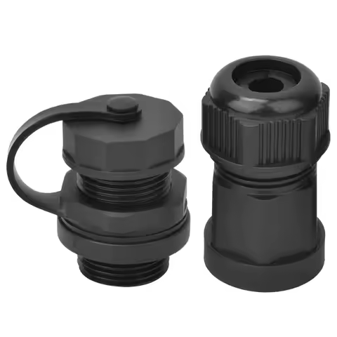RJ45 Female Connector RJ45 Extension Cable Connector IP67 Waterproof RJ45 Female Connector CAT5/6 Ne