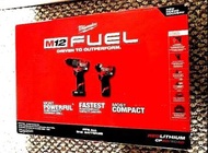 限時優惠，2022年最新🆕Milwaukee 美沃奇fuel m12，最新Gen3 無刷頂級孖批套裝, 美國版， 電鎚批， 衝擊批 三段電子控速加自攻模式，無影燈三LED燈),原裝韓國三星鋰電池，2.