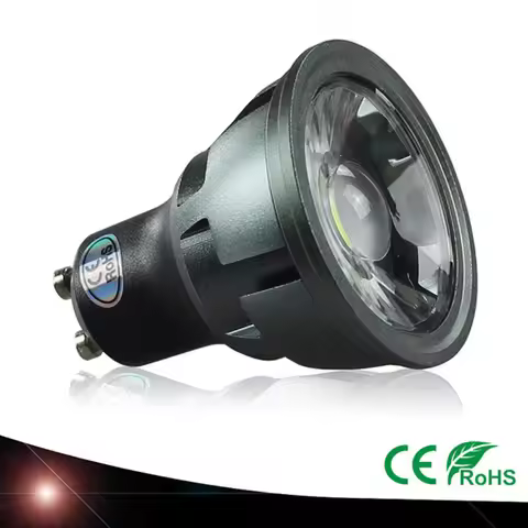 10PCS Led GU10 Spotlight Bulb 3W 5W 7W 110v 220v 240v COB Lamp Warm White 3000k Nature White 4000k W
