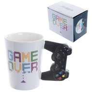 Game Console Handle Cup Ceramic Cup Milk Coffee Cup Creative Game Unique Mug Gift