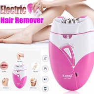 Kemei USB Rechargeable Epilator Women Electric Hair Remover Female Epilator Face Depilation Leg Depi