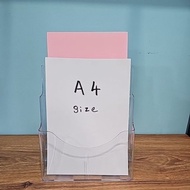 A4 Holder Stand / Brochure Stand / A4 Paper Stand / Magazine Display Stand / Paper Stand Rak Risalah