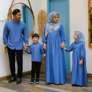 New Brand Adam Hawa Family Couple Sarimbit Gamis Koko Ayah Ibu Anak