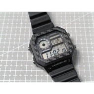 Protective Bezel for Casio AE-1200W / AE1200, AE1300, WS1600 - Crystal Protector Non-Destructive Mod