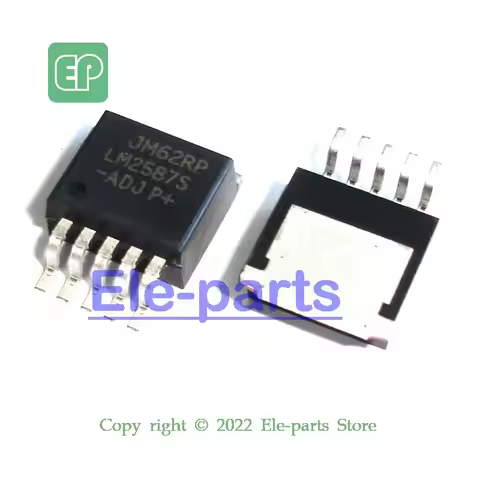 5 PCS LM2587S-ADJ TO-263 LM2587 4V to 40V, 5A Step-Up Wide Vin Flyback Regulator 5-DDPAK/TO-263 Chip