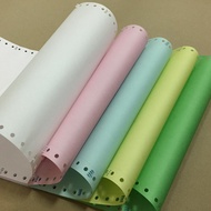 กระดาษต่อเนื่องเคมีBW 9x11" (3ชั้น)ขาว/ฟ้า/เหลือง(500ชุด)