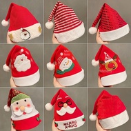 Santa Hat Christmas Decoration Hat Plush Creative Santa Claus Antlers Hat