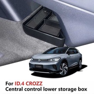 Car Console Armrest Lower Auto Interior Accessories for ID.4 ID4 ID 4 CROZZ Container Storage Box Re