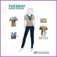 ◩ ◨ ✧ ORIGINAL DepEd Teacher Uniform Female Set