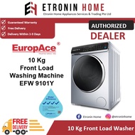 EuropAce 10 KG Front Load Washing Machine EFW 9101Y